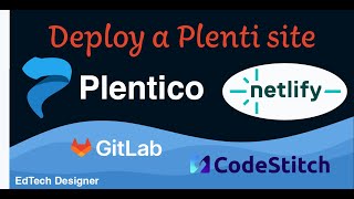 Deploy a Plenti site on Netlify from GitLab