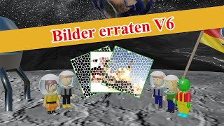 Bilderrätsel auf dem Mond - Cartoons für Kinder - Rätselspaß Folge 6 - Softbody Tetris