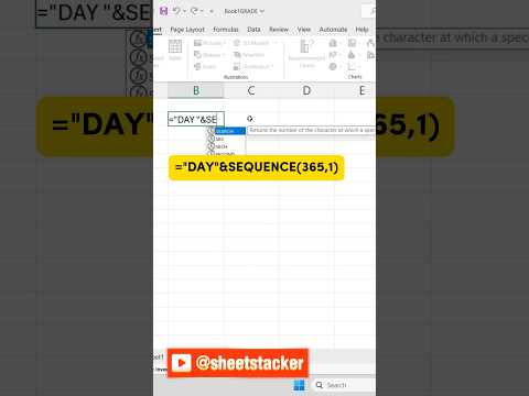 Fechas secuenciales de Excel #shorts #trending #short #youtubeshorts #video #sheetstacker #viralvideo