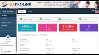 Taxprolink Taxpayer Portal Account Set Up and Login