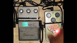 Ibanez DS7 Modded x Klon OD (Soul Food by EHX)