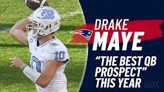 Perry: Drake Maye the 'best QB prospect' in 2024 class, would take him over Daniels and Williams