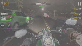 what a riding skill 😎 unbelievable speed in raining ⛈ | Traffic Rider | 2022 | gameplay android