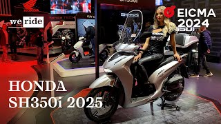 Honda SH350i 2025 | LIVE da EICMA 2024