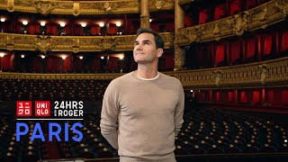 Ep1. Center Court at the Palais Garnier | 24 Hours with Roger: Paris Edition | UNIQLO