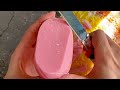 carving very dry old soaps asmr. soapcutting