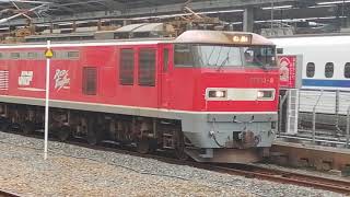 EF510 8号機牽引名古屋タ発岐阜タ行2071レ名古屋通過