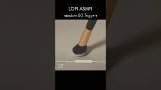 ASMR | Random 60 triggers for boredom #asmr #lofi # earphonemic