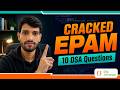 I Cracked EPAM Java Interview | 10 DSA Questions | EPAM Java Coding Questions and Answers