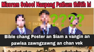 Naupang Pali ten Bible chang Poster an Siam a vangin an pawisa zawngzawng an chan v