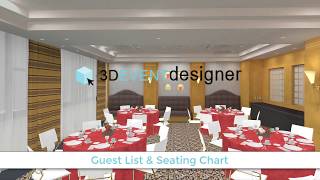 The All New Guest List & Seating Chart | 3D Event Designer