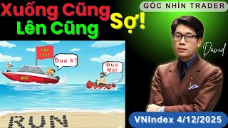 Xuống Cũng Sợ Mà Lên Cũng Sợ! | Chứng Khoán Ngày Mai | Góc Nhìn Trader