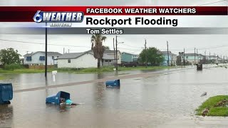 Flash flooding affecting Rockport