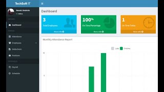 Attendance Payroll System using PHP/MySQLi Installation Demo