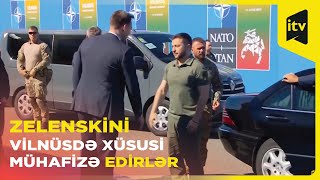 Zelenskinin hərbi forma ilə NATO sammitinə gəlişi DİQQƏT ÇƏKDİ