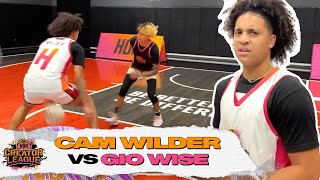 CAM WILDER PLAYS GIO WISE 1V1 | $50,000 HoH Creator League!