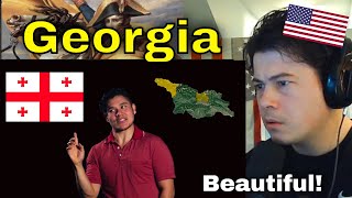 American Reacts Geography Now! Georgia