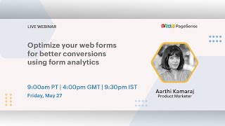 Optimize your web forms for better conversions using form analytics