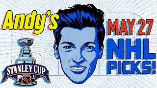 Stars-Oilers Game 3 Sniffs, Picks & Pirate Parlays 5/27/24 | Memorial Day NHL Bets w/@AndyFrancess