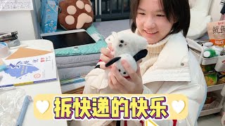 临近过年快递马上停了，最后享受一下拆快递的快乐吧！【小娜子麻麻】