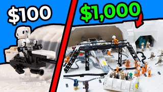 I Built Hoth in LEGO for $100 and $1,000