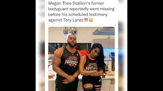 Megan Thee Stallion's bodyguard is missing #shorts