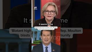 'Blatant high-level corruption': Rep. Moulton blasts Trump over tax immunity