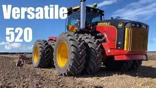 Versatile 520 towing a 12 Furrow Rata Plough | Pure Sound