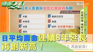 日本男女平均壽命連續8年延長 再創新高！ 健康2.0