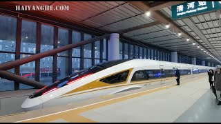 350km/h! Experience Beijing Zhangjiakou Automated High-speed Railway! 47min from Beijing to Chongli!