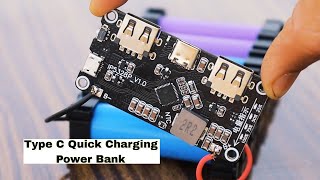 Type - C Fast charging Circuit board | Make Fast charging Power Bank