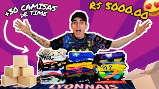 GASTANDO 5000 REAIS EM CAMISAS DE TIME *SÓ RARIDADE*