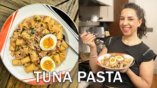 Did Somebody Say TUNA PASTA??? Carla's New Pantry Pasta is a Protein Dream!