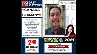 INTERNATIONAL EDUCATION FAIR FEB 2021 INVITATION BY CDE COLLEGE AND CCSQ COLLEGE