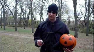 Explosive pumpkin!