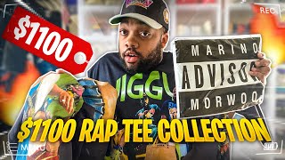 VINTAGE RAP TEE COLLECTION $1100 MARINO MORWOOD \u0026 VT STUDIOS HAUL PART 1 (THROWBACK THURSDAY WEEK 9)