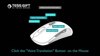 Voice Translation from English to French by TESS GIFT Ai Voice Mouse