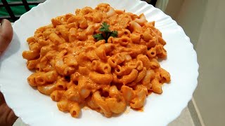 10 min Creamy Tomato Macaroni Pasta recipe   #shorts