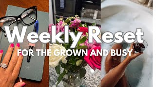 Sunday Reset for Busy Women: How to Love Your Weekly Reset 🩷