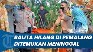 Orangtua Lalai, Balita Baru Bisa Jalan Hilang Misterius, Ditemukan Meninggal Dunia di Sungai Irigasi