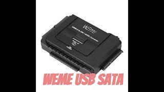 WEme USB 3.0 to SATA/IDE Adapter with Universal 2.5″/3.5″