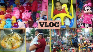 #VLOG Short and sweet vlog || Tej కోసం shopping మామ -మేనల్లుడు ప్రేమ|| తమ్ముడు చేసిన 🐔 dum biriyani.