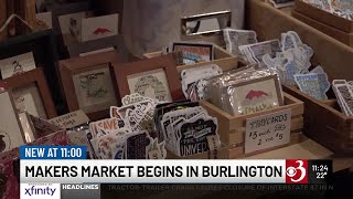 Holiday Makers Market kicks off in Burlington