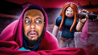 She’s HUNGRY… And I’m Next?! 🍽️ | Roblox Horror