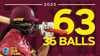 Joy For Joesph | 63 Off 36 Destructive Batting | West Indies Women v Bangladesh Women