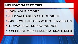 Holiday safety tips from the Greenville County Sheriff's Office