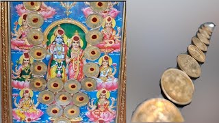 kaasu|Haram coin malai|Garland for Lakshmi Kubera Poojai காசு மாலா ஹரம் நாணயம்  மாலை எப்படி செய்வது