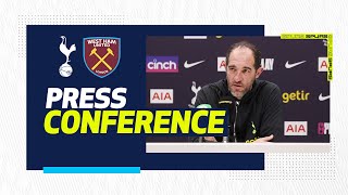 “It's an important game” | Cristian Stellini press conference | Spurs v West Ham