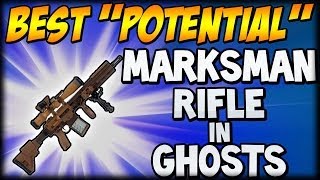 Call of Duty: GHOSTS Best "MARKSMAN RIFLE" Will Be? (Cod Ghosts Multiplayer Weapons) | Chaos