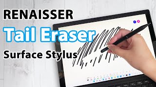 RENAISSER Raphael 530 Dual Eraser, Tail Eraser Surface Stylus